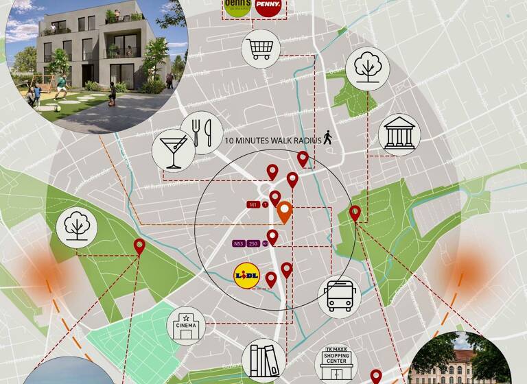 Wohnung zum Kauf - Neubau provisionsfrei 538.700 € 3 Zimmer 78,4 m² 1. Geschoss Niederschönhausen Berlin 13156