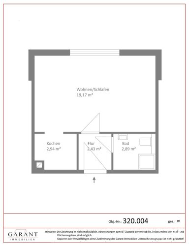 Wohnung zum Kauf 139.900 € 1 Zimmer 28 m² 2. Geschoss Gersthofen Gersthofen 86368