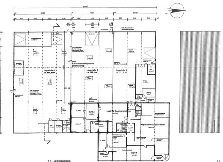 Produktionshalle zum Kauf 2.150.000 € 2.500 m² Lagerfläche Kempen 47906