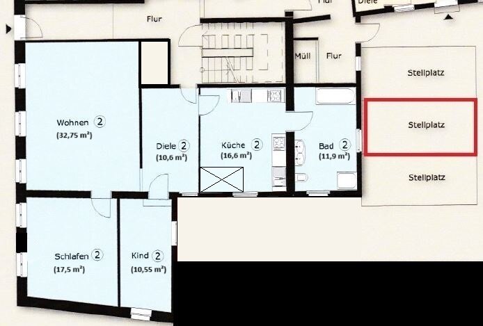 Wohnung zur Miete 1.070 € 3,5 Zimmer 100 m²<br/>Wohnfläche EG<br/>Geschoss ab sofort<br/>Verfügbarkeit Nürnberger Strasse 22 Stadtmitte Schwabach 91126