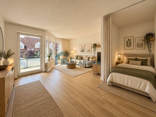 Wohnung zur Miete 670 € 1 Zimmer 51,8 m² EG frei ab 01.11.2026 Friedrichsthal Schwerin 19057