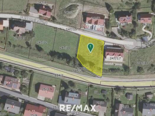 Grundstück zum Kauf 122.000 € 975 m² Grundstück Feldernsiedlung St. Georgen ob Murau 8861