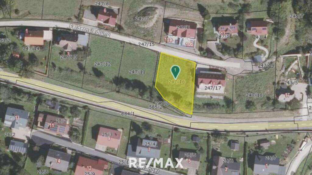 Grundstück zum Kauf 122.000 € 975 m² Grundstück Feldernsiedlung St. Georgen ob Murau 8861