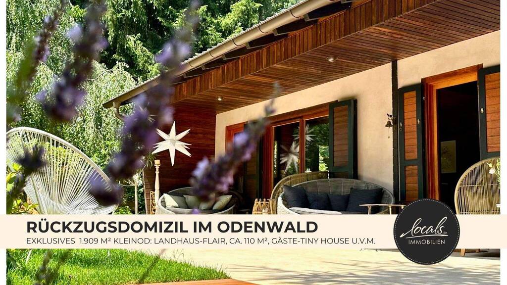 Haus zum Kauf provisionsfrei 670.000 € 3 Zimmer 110 m² 1.909 m² Grundstück Olfen Oberzent 64760