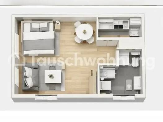 Wohnung zur Miete Tauschwohnung 400 € 1,5 Zimmer 31 m² 5. Geschoss Leipziger Vorstadt Dresden 01097