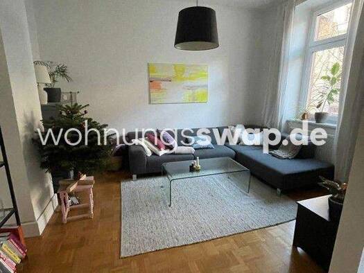 Studio zur Miete Tauschwohnung 850 € 4 Zimmer 85 m² 2. Geschoss Nordend-West Frankfurt am Main 60318