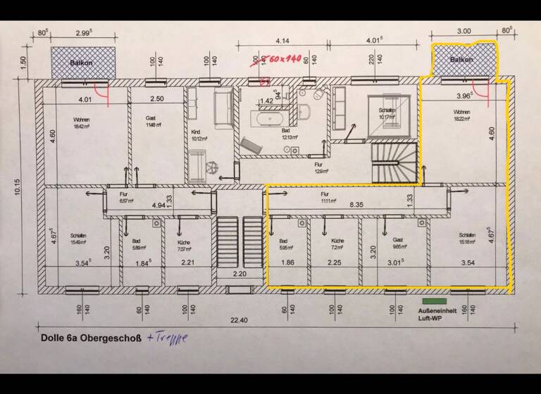 Wohnung zur Miete 660 € 3 Zimmer 66 m² Geschoss 2/3 frei ab sofort Siedlung 6 Dolle Burgstall 39517