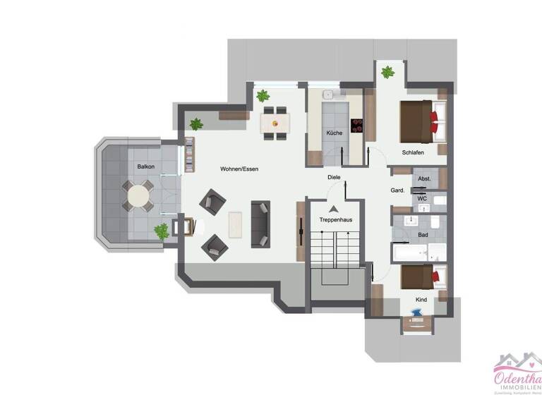 Wohnung zum Kauf provisionsfrei 250.000 € 3 Zimmer 105 m² Feldkirchen Neuwied 56567