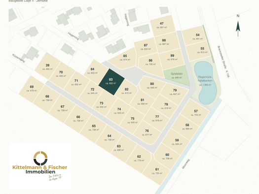 Grundstück zum Kauf provisionsfrei 173.538 € 622 m² Grundstück Hagenring 16 Jembke 38477