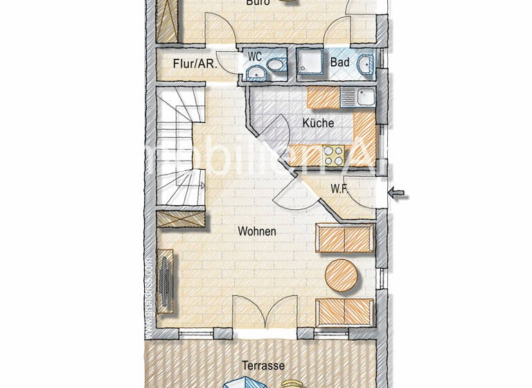Doppelhaushälfte zum Kauf 398.000 € 5 Zimmer 110 m² 355 m² Grundstück Attenhausen Sontheim / Attenhausen 87776