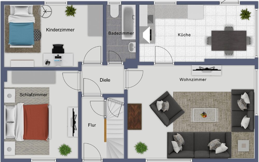 Doppelhaushälfte zum Kauf 359.000 € 6 Zimmer 117,6 m²<br/>Wohnfläche 879 m²<br/>Grundstück Innenstadt Wülfrath 42489