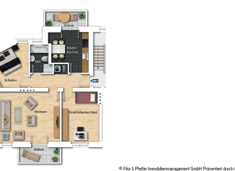 Wohnung zur Miete 749 € 3 Zimmer 85,6 m² frei ab 01.06.2026 Lutherstr. 5b Sudenburg Magdeburg 39112