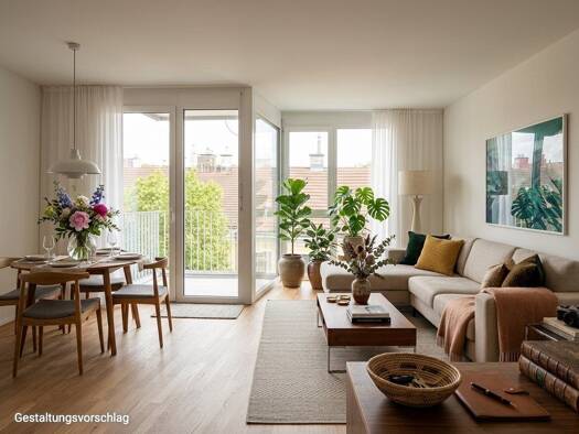 Wohnung zur Miete - Erstbezug 736 € 2 Zimmer 34,8 m² 4. Geschoss Favoriten 1100