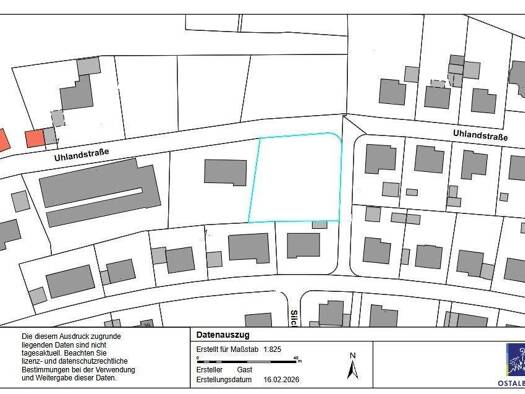 Grundstück zum Kauf 249.990 € 1.221 m² Grundstück frei ab 01.04.2026 Bopfingen 73441