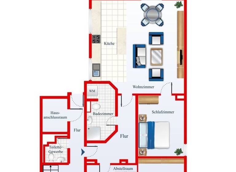 Mehrfamilienhaus zum Kauf 399.000 € 10 Zimmer 274 m² 216 m² Grundstück Pritzwalk 16928