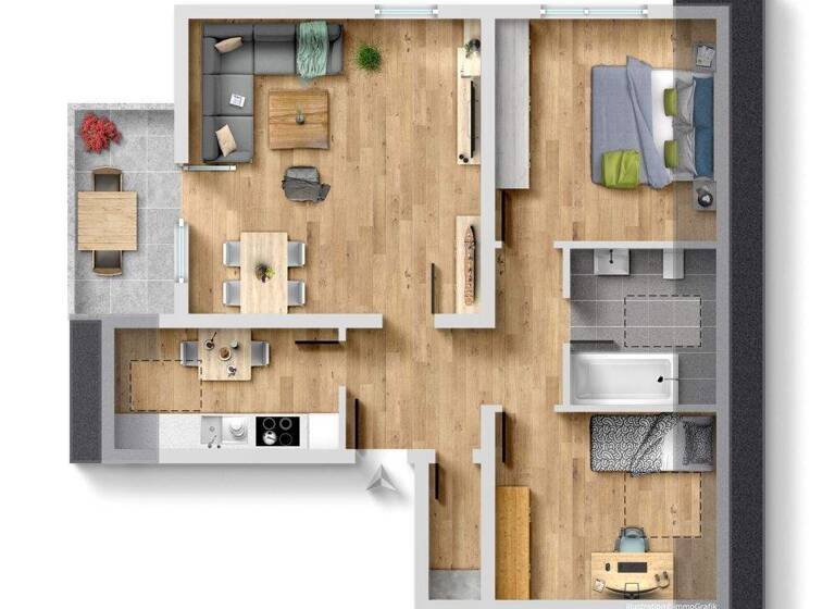 Wohnung zum Kauf provisionsfrei 159.500 € 3 Zimmer 65 m² Elmshausen Lautertal / Elmshausen 64686