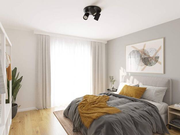 Wohnung zum Kauf - Neubau provisionsfrei 362.900 € 2 Zimmer 72,6 m² 2. Geschoss frei ab 01.12.2026 Theodor-Fontane-Allee 2 Schönefeld 12529