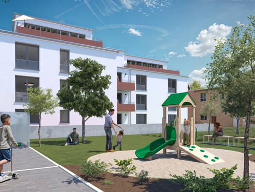 Wohnung zum Kauf provisionsfrei 448.000 € 3 Zimmer 92,4 m² 3. Geschoss Kandel 76870