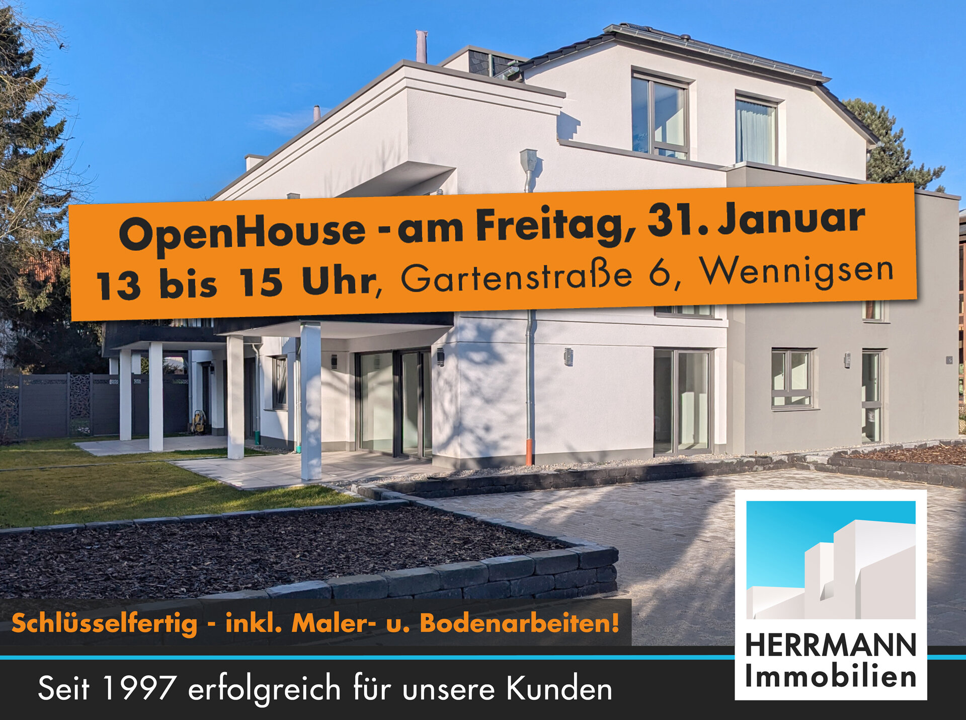 Terrassenwohnung zum Kauf 369.000 € 2 Zimmer 86,7 m²<br/>Wohnfläche Wennigsen Wennigsen (Deister) 30974