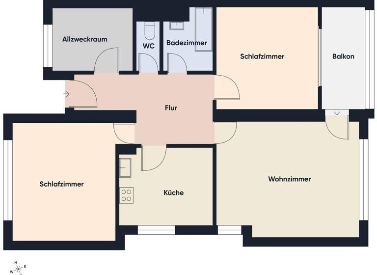 Wohnung zum Kauf 4 Zimmer 85,9 m² 1. Geschoss Stiglingen 1 Dornbirn 6850