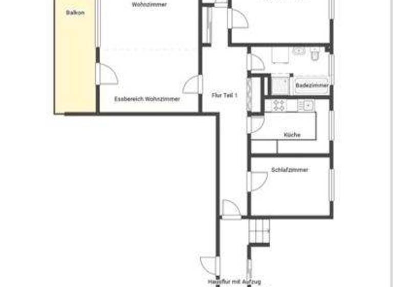 Wohnung zur Miete 990 € 3 Zimmer 82 m² Wehlheiden Kassel / Wehlheiden 34121