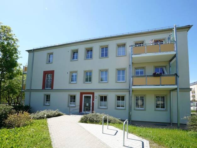 Wohnung zur Miete 312 € 2 Zimmer 54,7 m² 2. Geschoss Jößnitzer Straße 17 Stadtmitte Plauen 08525
