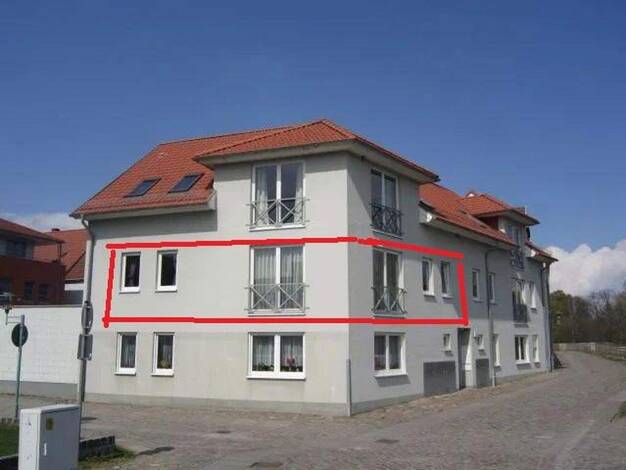 Wohnung zur Miete 890 € 3 Zimmer 89 m² 1. Geschoss Gleviner Mauer 22 Güstrow 18273