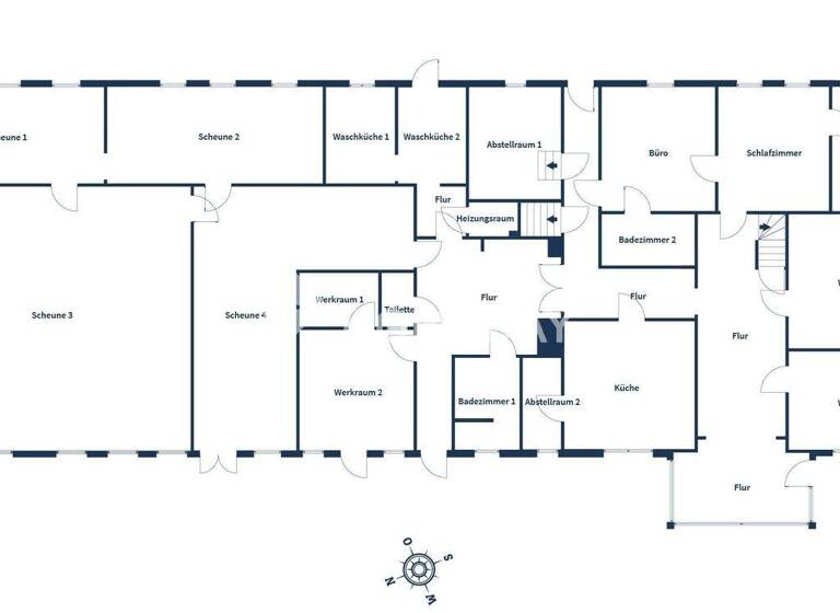 Bauernhaus zum Kauf 698.000 € 11 Zimmer 360 m² 20.000 m² Grundstück Steyerberg 31595