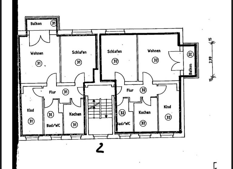 Wohnung zum Kauf provisionsfrei 59.900 € 3 Zimmer 58 m² Geschoss 2/3 Hermann-von-Helmholtz-Straße 2 Schmölln 04626