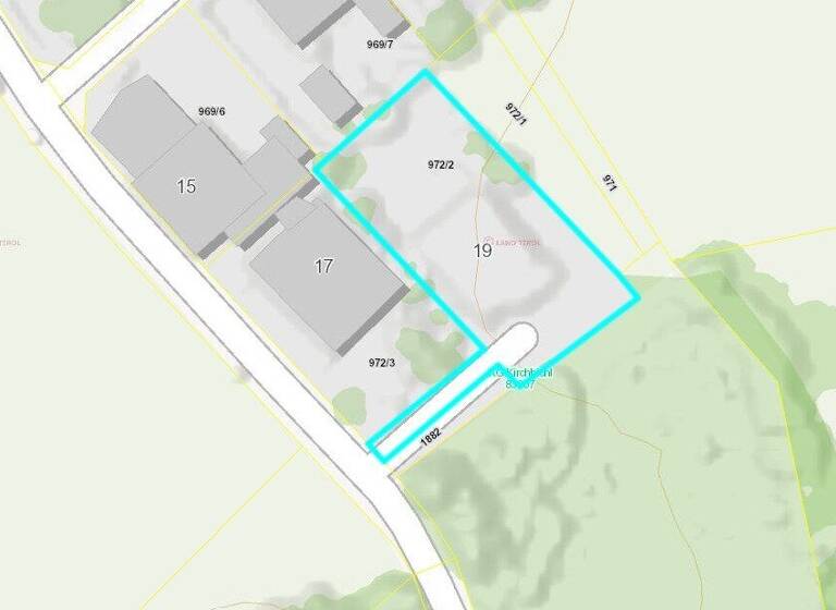 Grundstück zum Kauf 705.750 € 941 m² Grundstück Kirchbichl 6322