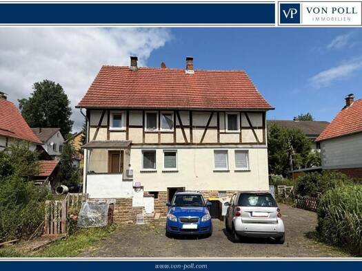 Einfamilienhaus zum Kauf 55.000 € 7 Zimmer 107 m² 1.300 m² Grundstück Rockensüß Cornberg / Rockensüß 36219