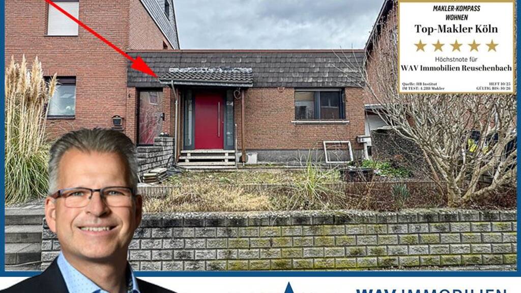 Einfamilienhaus zum Kauf 249.000 € 3 Zimmer 90 m² 412 m² Grundstück Berzdorf Wesseling 50389