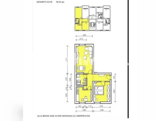 Wohnung zur Miete Tauschwohnung 455 € 2 Zimmer 58 m² EG Striesen-West Dresden 01309