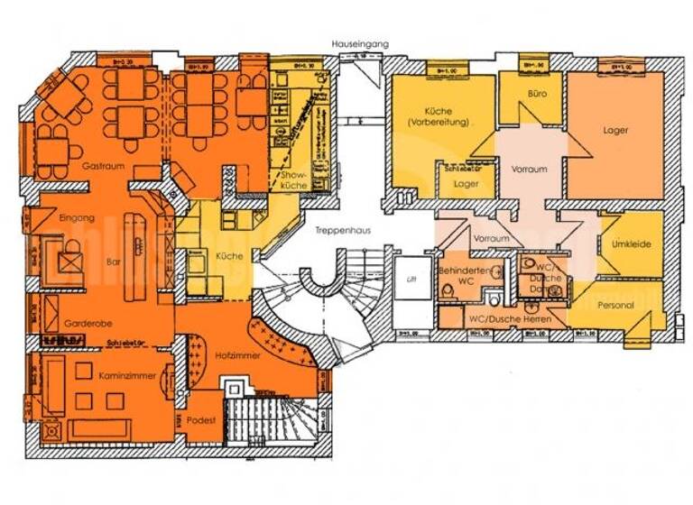Restaurant zur Miete 2.950 € 120 m² Gastrofläche Sebnitzer Str. 11 Äußere Neustadt Dresden 01099