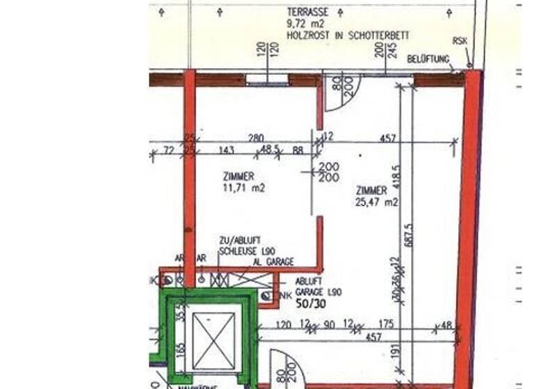 Wohnung zur Miete 700 € 2 Zimmer 51 m² EG Klosterneuburg 3400