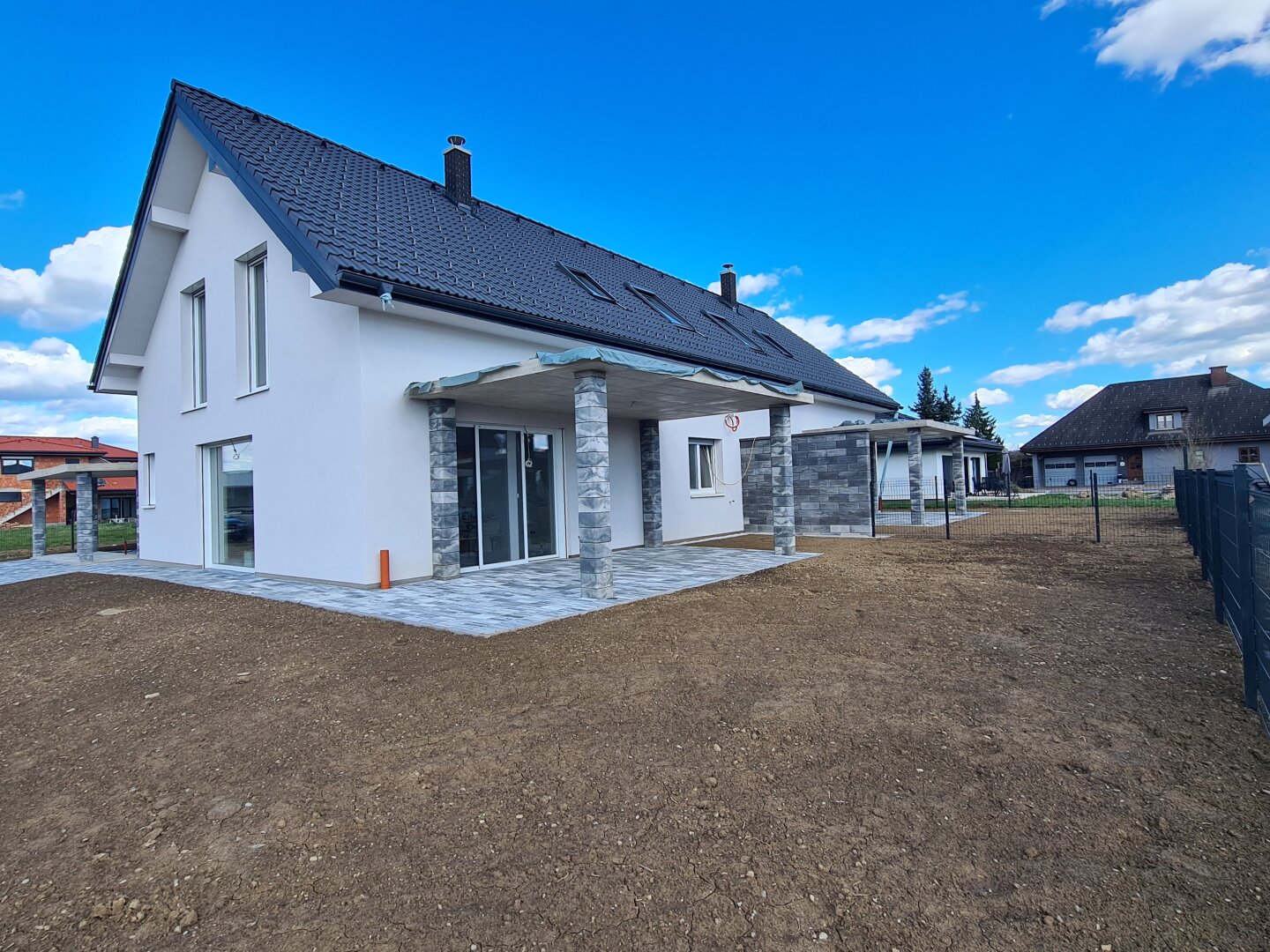 Doppelhaushälfte zum Kauf 343.000 € 5 Zimmer 124 m²<br/>Wohnfläche 420 m²<br/>Grundstück Straß in Steiermark 8472