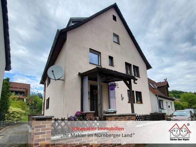 Haus zum Kauf 208.000 € 8 Zimmer 107 m² 381 m² Grundstück Hüttenbach Simmelsdorf 91245