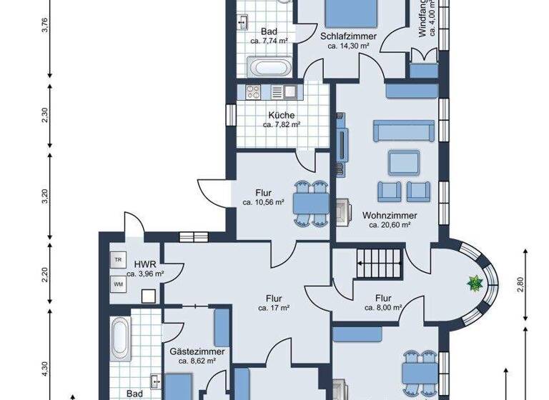 Einfamilienhaus zum Kauf provisionsfrei 245.000 € 13 Zimmer 400 m² 6.620 m² Grundstück Groß Ernsthof 17509