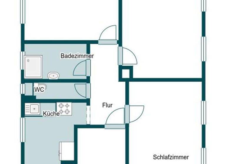 Sonstiges zum Kauf als Kapitalanlage geeignet 299.000 € 3 Zimmer 79,5 m² Feuerbach Stuttgart 70469