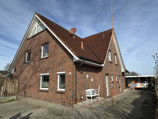 Doppelhaushälfte zum Kauf 189.000 € 5 Zimmer 125 m² 560 m² Grundstück Westrhauderfehn Rhauderfehn 26817