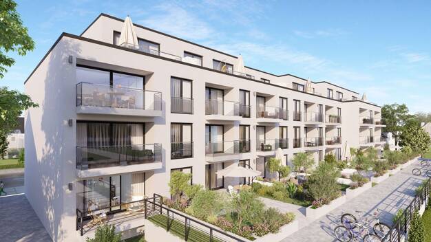 Terrassenwohnung zum Kauf - Erstbezug provisionsfrei 449.000 € 3 Zimmer 81,5 m² EG Wiescheid Langenfeld (Rheinland) 40764