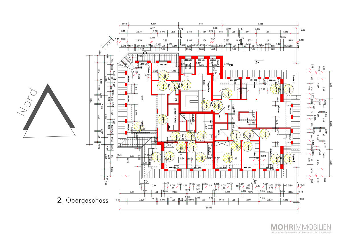 Penthouse zum Kauf 698.000 € 4 Zimmer 108,7 m²<br/>Wohnfläche Bürgeresch Oldenburg / Donnerschwee 26123