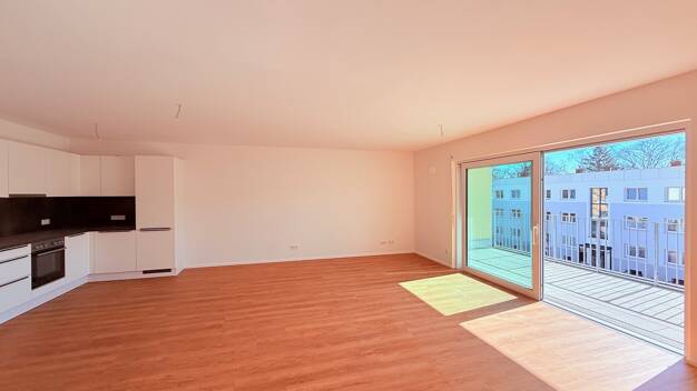 Wohnung zur Miete - Neubau 1.125 € 2 Zimmer 85,6 m² 2. Geschoss frei ab sofort Erzgebirgsstraße 14 Waldkraiburg Waldkraiburg 84478