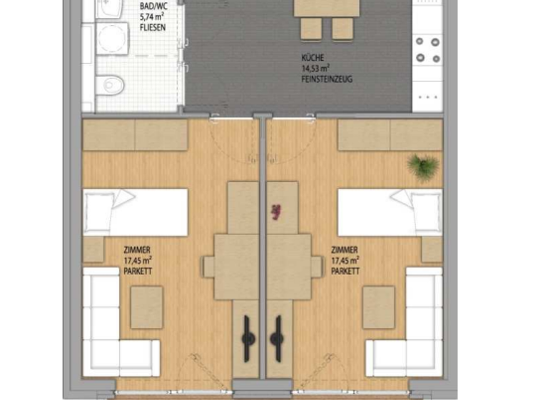 Wohnung zum Kauf 345.000 € 2 Zimmer Innsbruck 6020