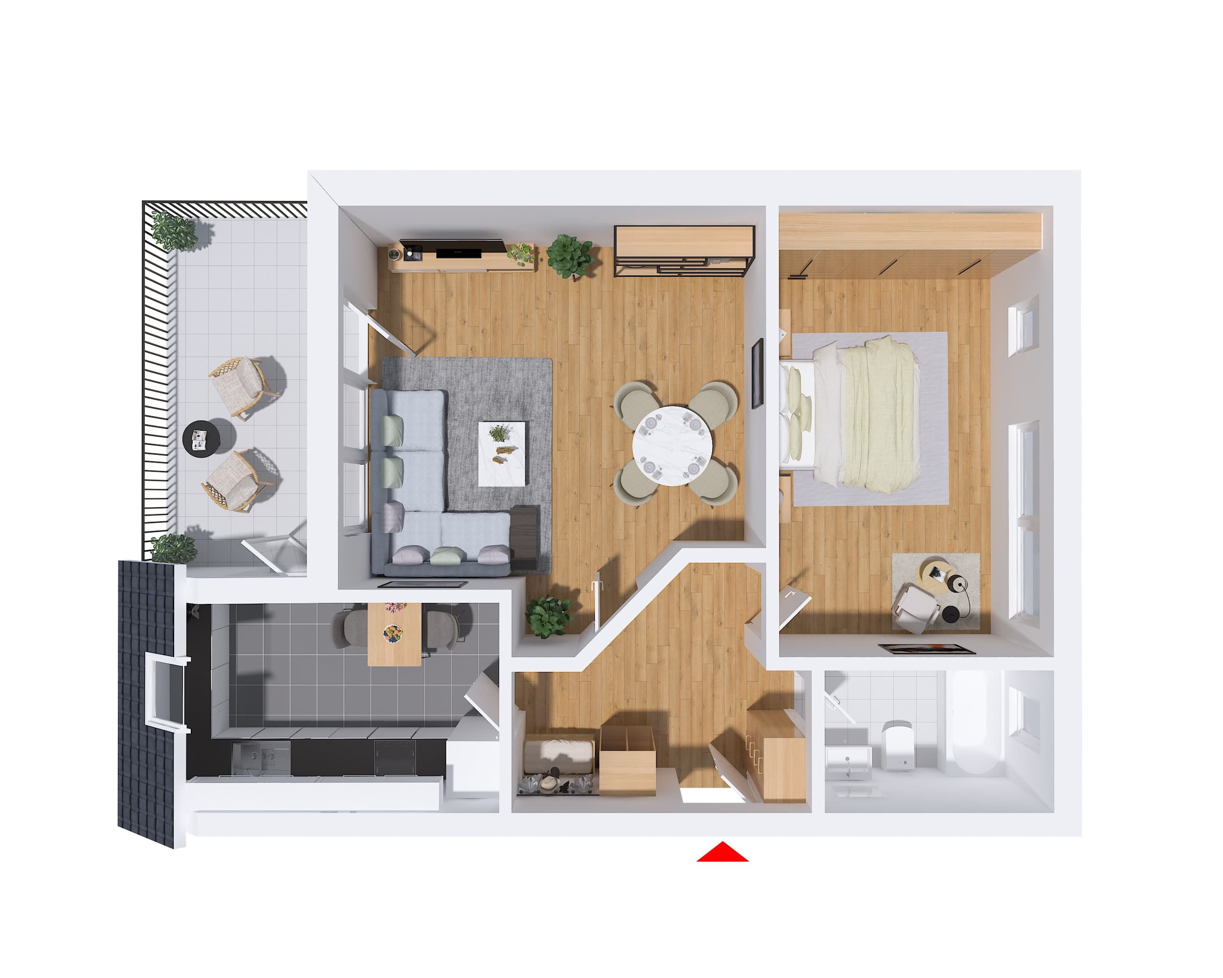 Wohnung zum Kauf 149.000 € 2 Zimmer 67 m²<br/>Wohnfläche Sarstedt Sarstedt 31157