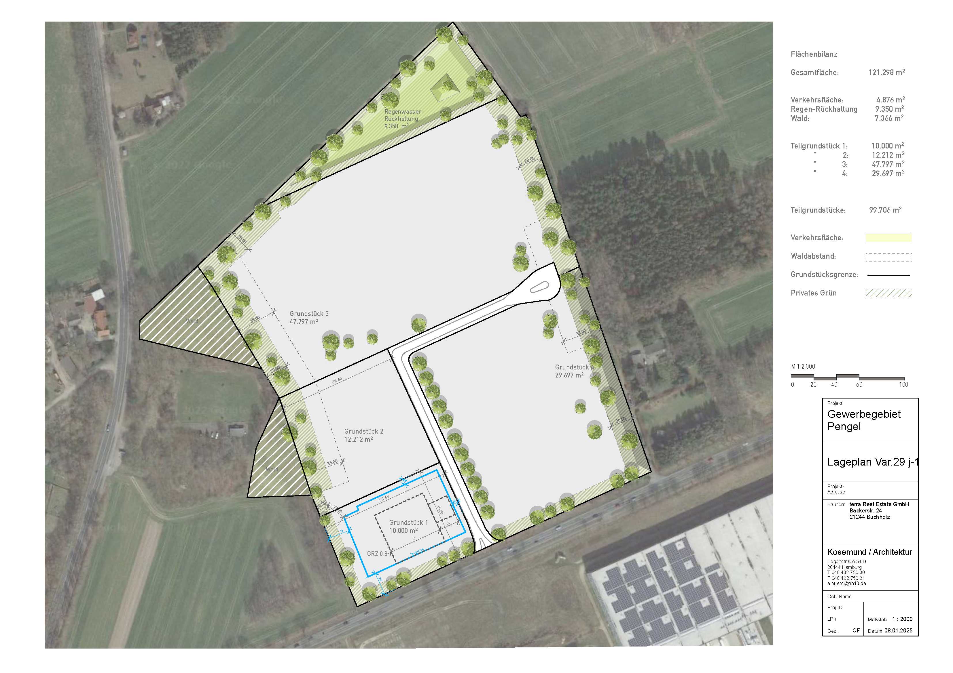 Gewerbegrundstück zum Kauf 1.650.000 € 10.000 m²<br/>Grundstück Bundesstraße 13 Trelde Buchholz in der Nordheide 21244