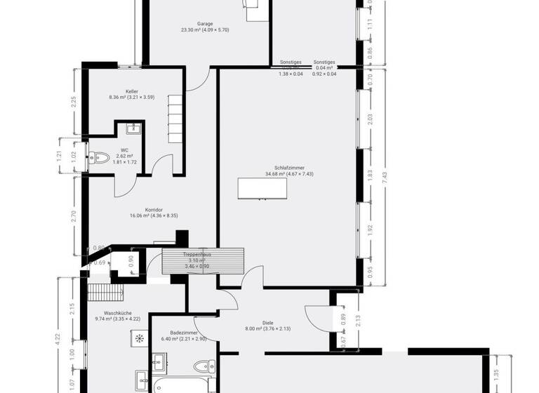 Einfamilienhaus zum Kauf provisionsfrei 535.000 € 7,5 Zimmer 255 m² 1.130 m² Grundstück Kreuzwertheim 97892