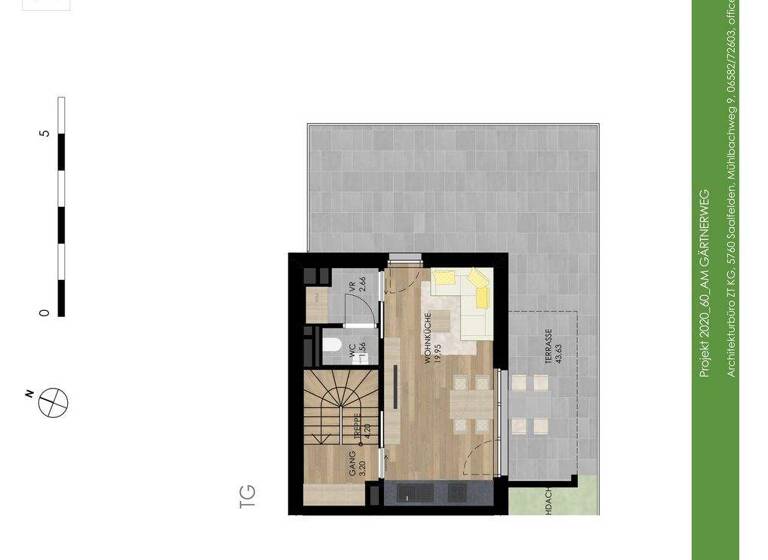Maisonette zum Kauf - Erstbezug provisionsfrei 376.600 € 2 Zimmer 59,8 m² EG Gärtnerweg 6 Schörfling am Attersee 4861