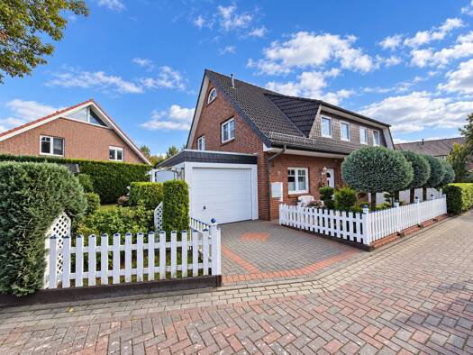 Doppelhaushälfte zum Kauf 349.000 € 4 Zimmer 111 m² 301 m² Grundstück Metjendorf Wiefelstede 26215