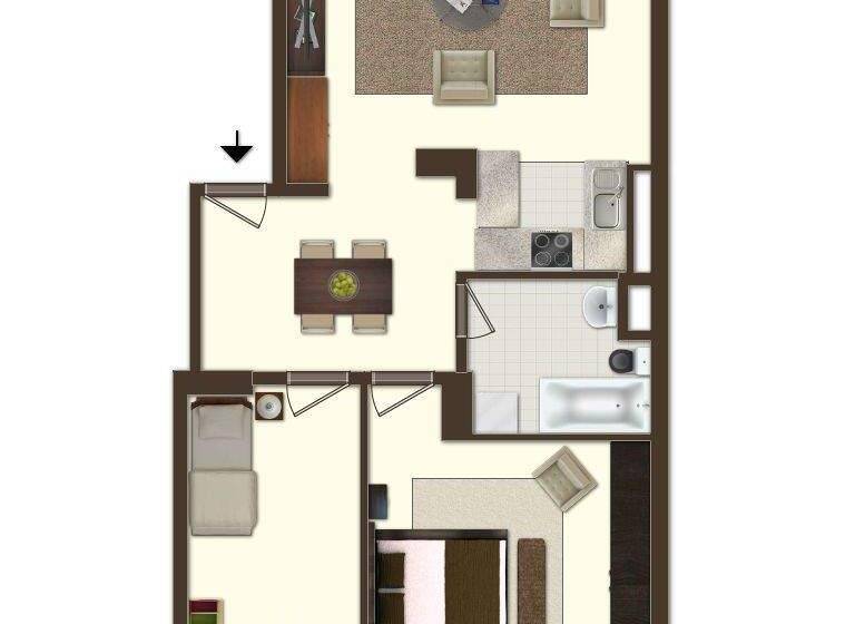 Wohnung zur Miete 405 € 3 Zimmer 71,1 m² 5. Geschoss frei ab 01.06.2026 Kamenzer Straße 13 Südstadt Görlitz 02826